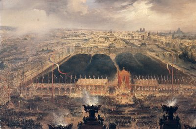 Proclamatie van de Tweede Republiek, 1848 door Jean Jacques Champin